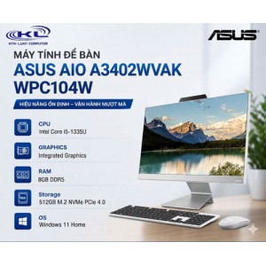 Máy tính để bàn All in one Asus A3402WVAK-WPC104W