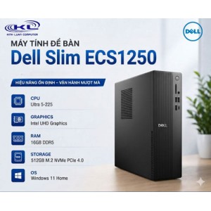 Máy tính để bàn Dell Slim ECS1250