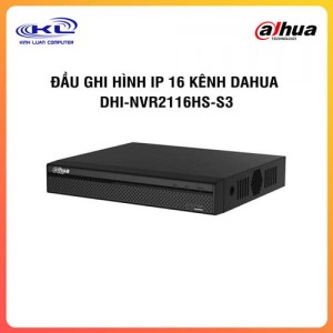 Đầu ghi hình IP 16 kênh DAHUA DHI-NVR2116HS-S3