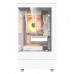 CASE DARK FLASH DB330M WHITE GLASS