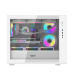 CASE DARKFLASH DB460M WHITE  (Full M-ATX, SẴN 4FAN)