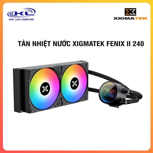 Tản nhiệt nước Xigmatek FENIX II 240 Tản nhiệt nước Xigmatek FENIX II 240
