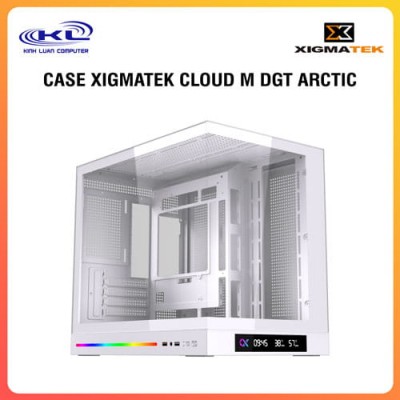 CASE XIGMATEK CLOUD M DGT ARCTIC