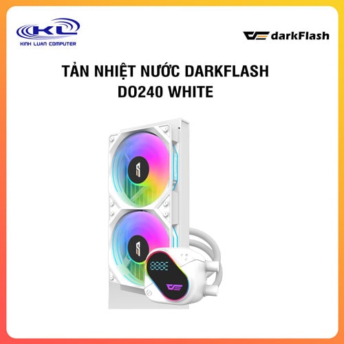 TẢN NHIỆT AIO CPU DARK FLASH DO240 WHITE TẢN NHIỆT AIO CPU DARK FLASH DO240 WHITE