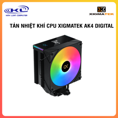 TẢN NHIỆT KHÍ CPU XIGMATEK AK4 DIGITAL TẢN NHIỆT KHÍ CPU XIGMATEK AK4 DIGITAL