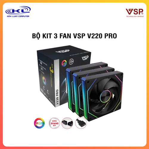 BỘ FAN KIT 3 FAN VSP V220 PRO BỘ FAN KIT 3 FAN VSP V220 PRO