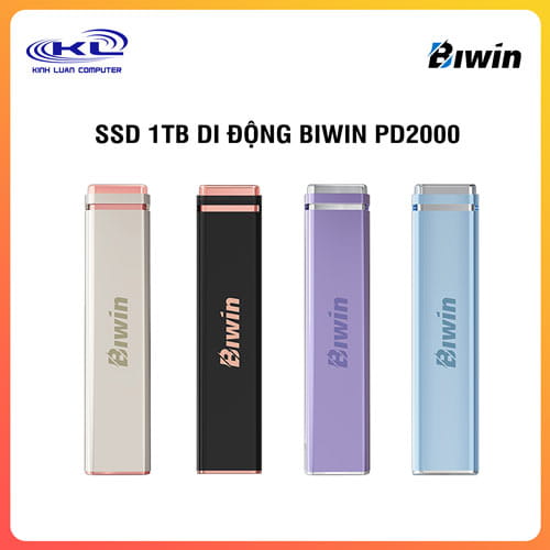 SSD 1TB di động BIWIN PD2000 SSD 1TB di động BIWIN PD2000