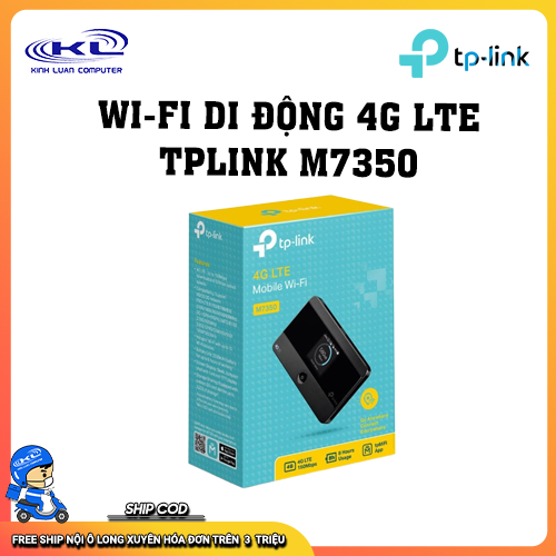 Wi-Fi Di Động 4G LTE TPLINK M7350 Wi-Fi Di Động 4G LTE TPLINK M7350