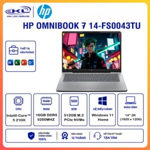 Laptop HP OmniBook 7 14-fs0043TU