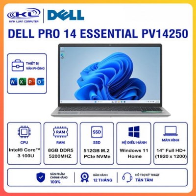 LAPTOP DELL PRO 14 ESSENTIAL PV14250