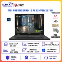 Laptop MSI PrestigePro 16 AI B2HVEG-251VN