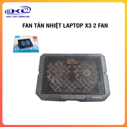 FAN TẢN NHIỆT LAPTOP X3 2 FAN FAN TẢN NHIỆT LAPTOP X3 2 FAN