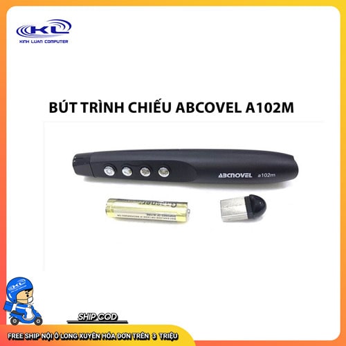 BÚT TRÌNH CHIẾU ABCNOVEL A102M BÚT TRÌNH CHIẾU ABCNOVEL A102M