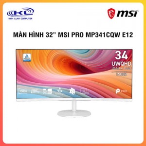 Màn hình 32" MSI PRO MP341CQW E12