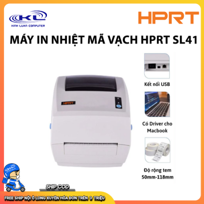 Máy in tem mã vạch HPRT SL41