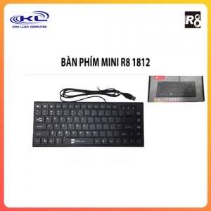 Bàn phím mini có dây R8 1812