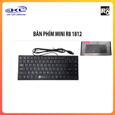 Bàn phím mini có dây R8 1812