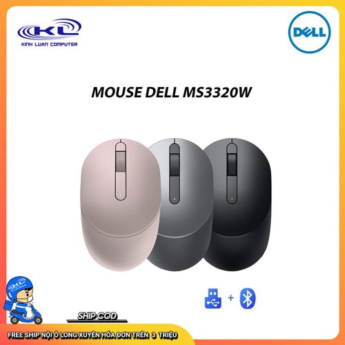 Chuột không dây Dell MS3320W Chuột không dây Dell MS3320W