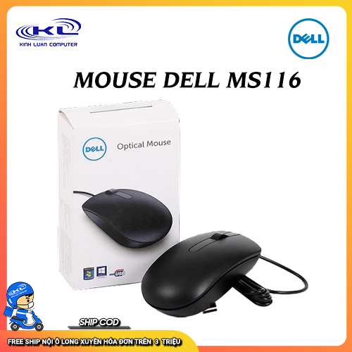 Chuột máy tính Dell MS116 Chuột máy tính Dell MS116