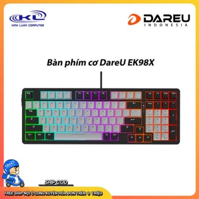 Bàn phím quang cơ Gaming DAREU EK98X