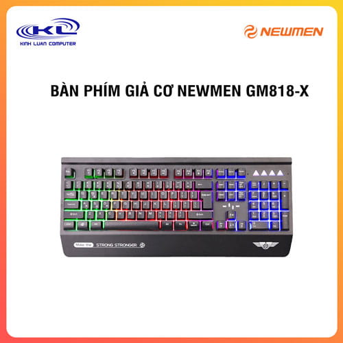 Bàn phím giả cơ Newmen Starnet GM818-X Bàn phím giả cơ Newmen Starnet GM818-X