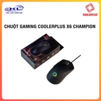 CHUỘT GAMING COOLERPLUS CHAMPION X6