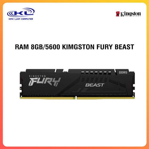 RAM 8GB/5600 KIMGSTON FURY BEAST RAM 8GB/5600 KIMGSTON FURY BEAST