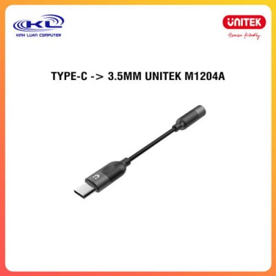 Type-C -> 3.5mm UNITEK M1204A