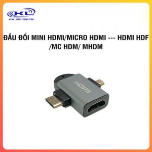 Đầu đổi Mini HDMI/Micro HDMI ---- HDMI HDF/Mc HDM/ Mhdm