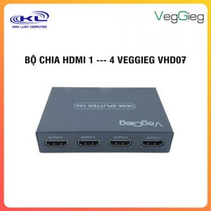 Bộ chia HDMI 1 --- 4 VegGieg  V-HD07