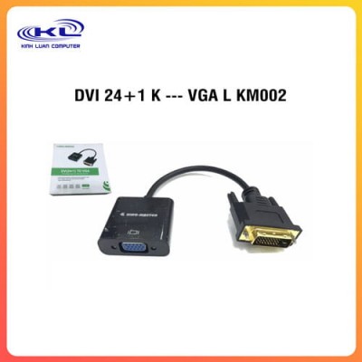  DVI 24+1 -> VGA KINGMASTER KM002