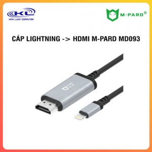 Cáp Lightning -> HDMI M-PARD MD093