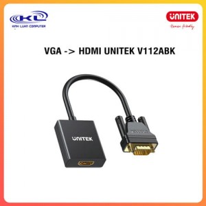 VGA -> HDMI  UNITEK V112ABK