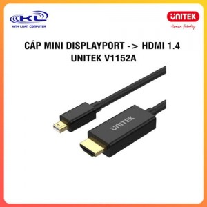 Cáp Mini DisplayPort -> HDMI 1.4 UNITEK V1152A