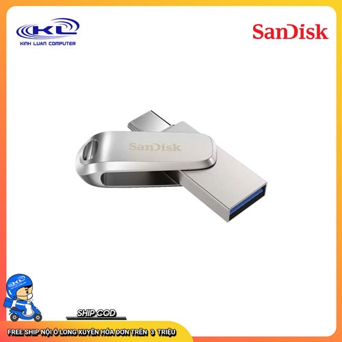 USB 64GB SANDISK ULTRA DUAL TYPE C USB