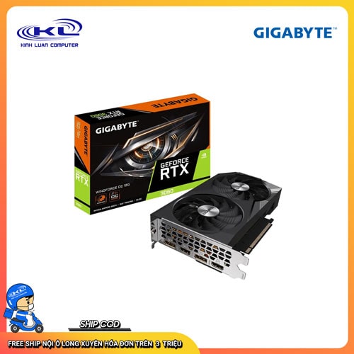 VGA Gigabyte GeForce RTX 3060 WINDFORCE OC 12GB (N3060WF2OC -12GD) VGA Gigabyte GeForce RTX 3060 WINDFORCE OC 12GB (N3060WF2OC -12GD)