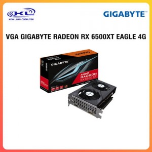 Card màn hình GIGABYTE Radeon RX 6500 XT EAGLE 4G (GV-R65XTEAGLE-4GD)