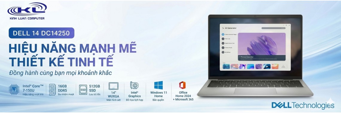 LAPTOP DELL DC14250